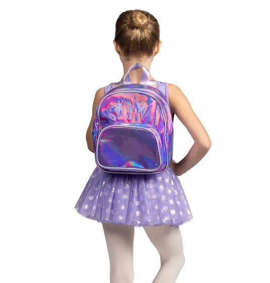 Mirella Iridescent Ballerina Backpack A808C