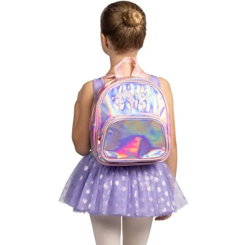 Mirella Iridescent Ballerina Backpack A808C