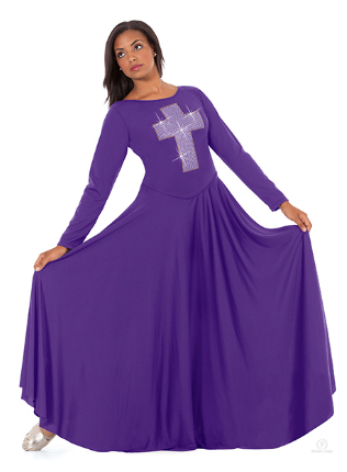 11027 - Eurotard Cross of Light Praise Dress